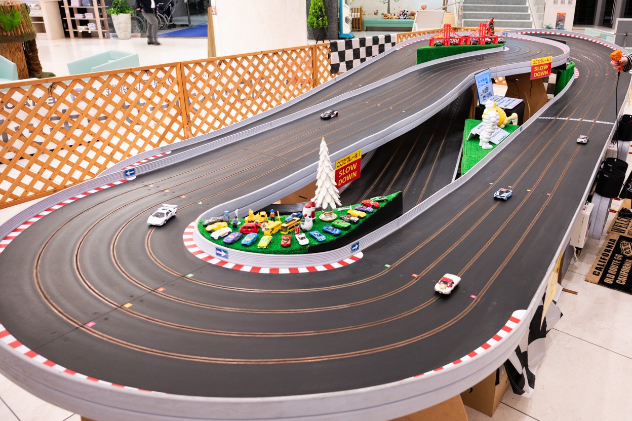 【スロットカーサーキット】最速にチャレンジ！