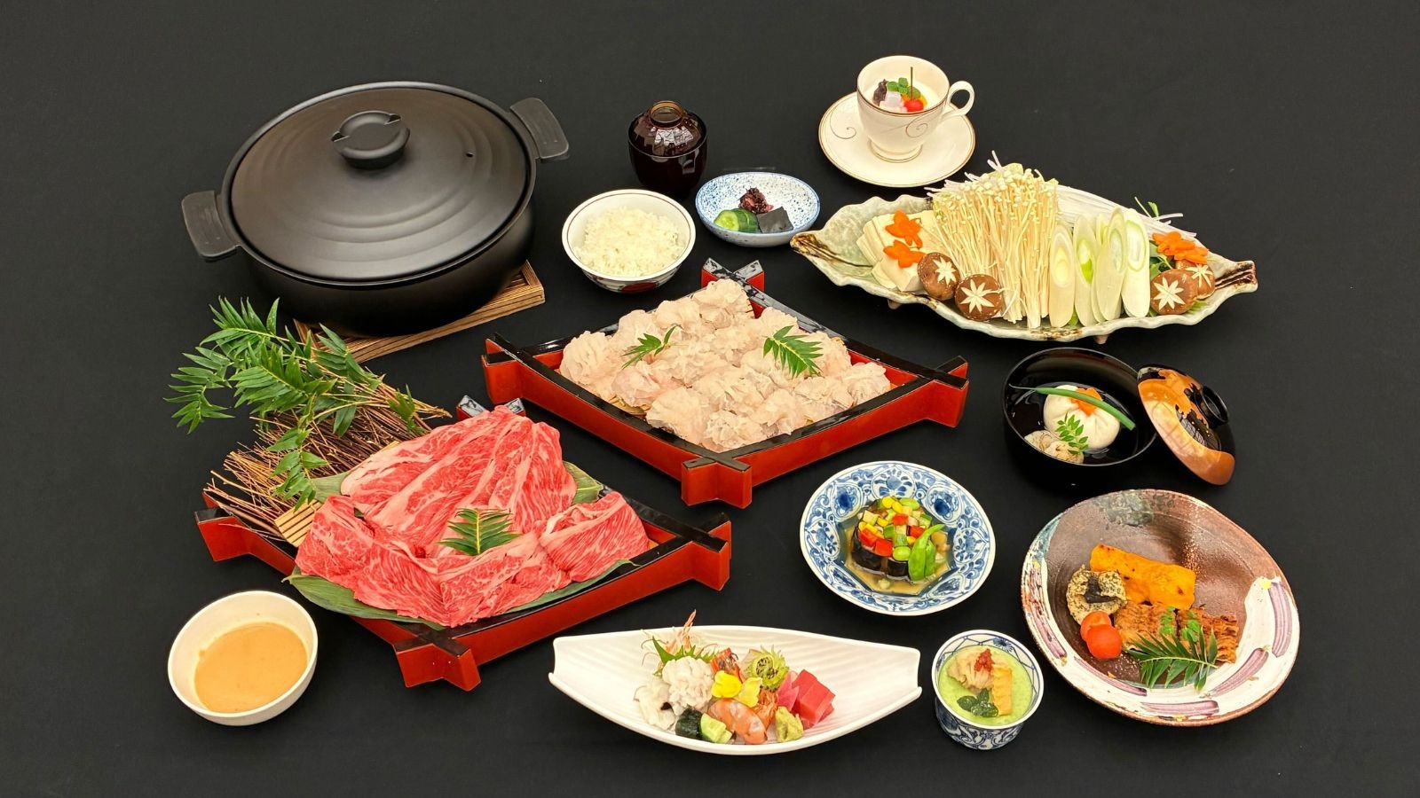 【料理長特撰御膳】豊富な海の幸や旬の淡路島食材を贅沢に使用した料理を絶景と共に堪能【1泊2食】