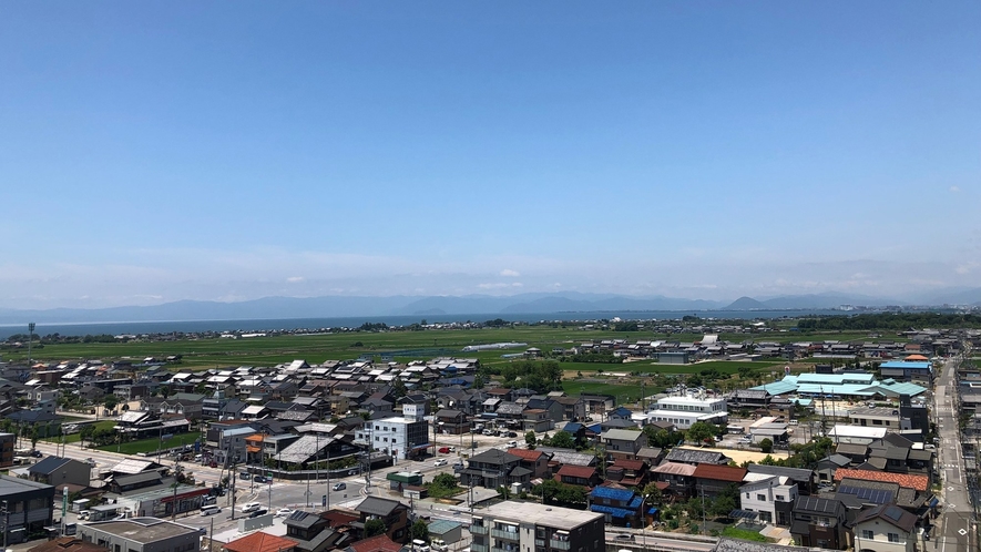 客室窓からの風景