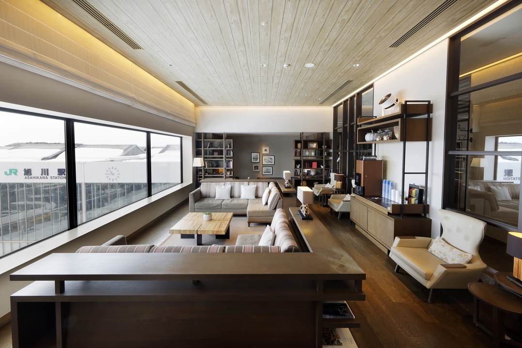 【秋冬SALE】（朝食付）　　JR旭川駅直結の好立地！　イオンモールの上がホテル♪（18BF）