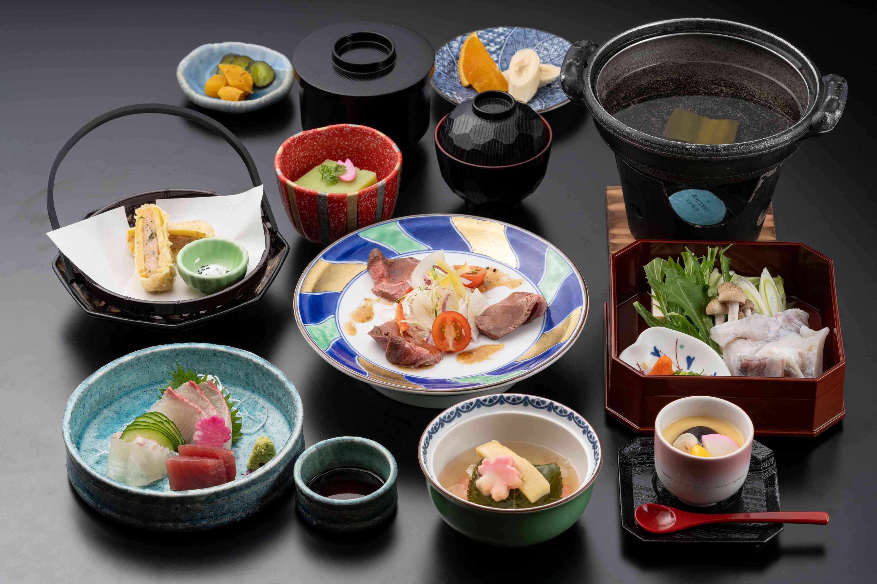 下関の厳選・旬の彩り素材を堪能♪四季の彩プラン≪全室オーシャンビュー≫