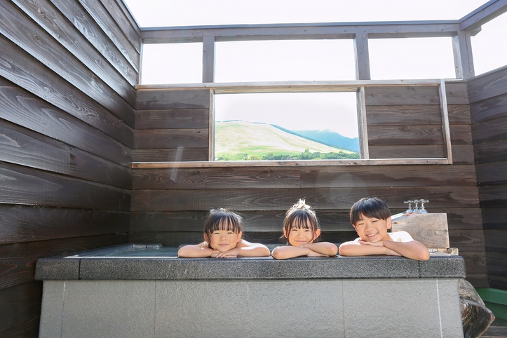 4階の貸切露天風呂