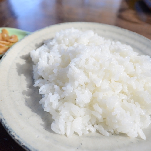 【周辺】姉妹店「華の番台」でも献上米にもなった菊鹿米（きっかまい）を使用しております／例
