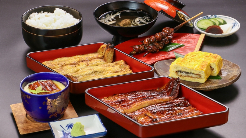 【うなぎ三昧】うなぎの魅力を余すことなく堪能。贅沢なうなぎ尽くし！【2食付】