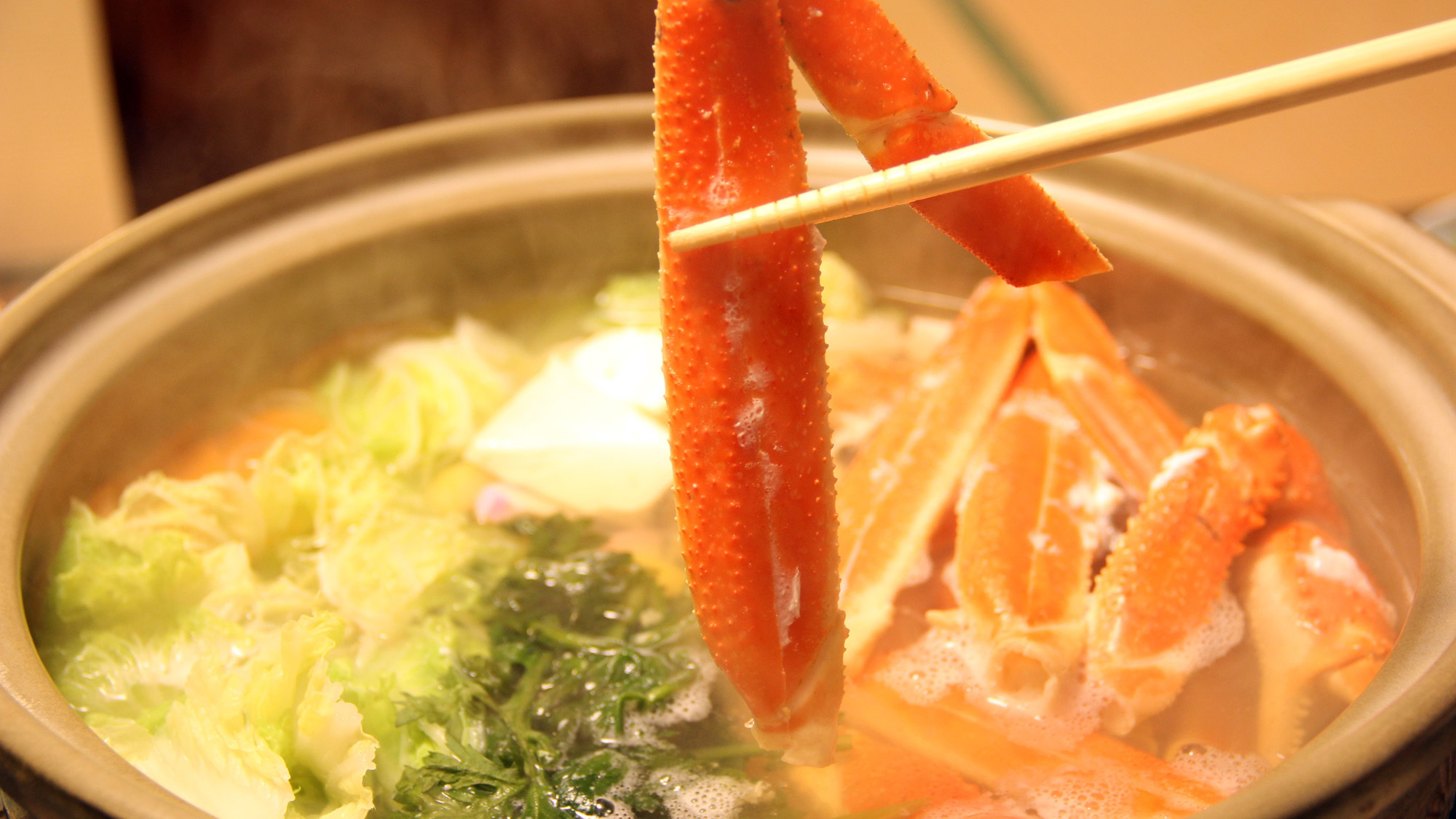 【女将のおススメ♪】冬の定番！かにすきプラン♪【現金特価】