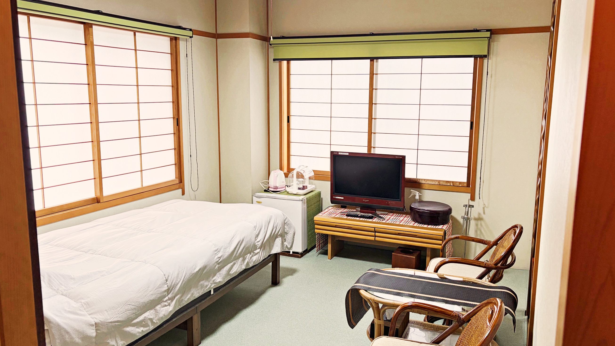 *【部屋】和室6〜8畳（ベッド）ゆったりお寛ぎいただける和室ベッドタイプ。
