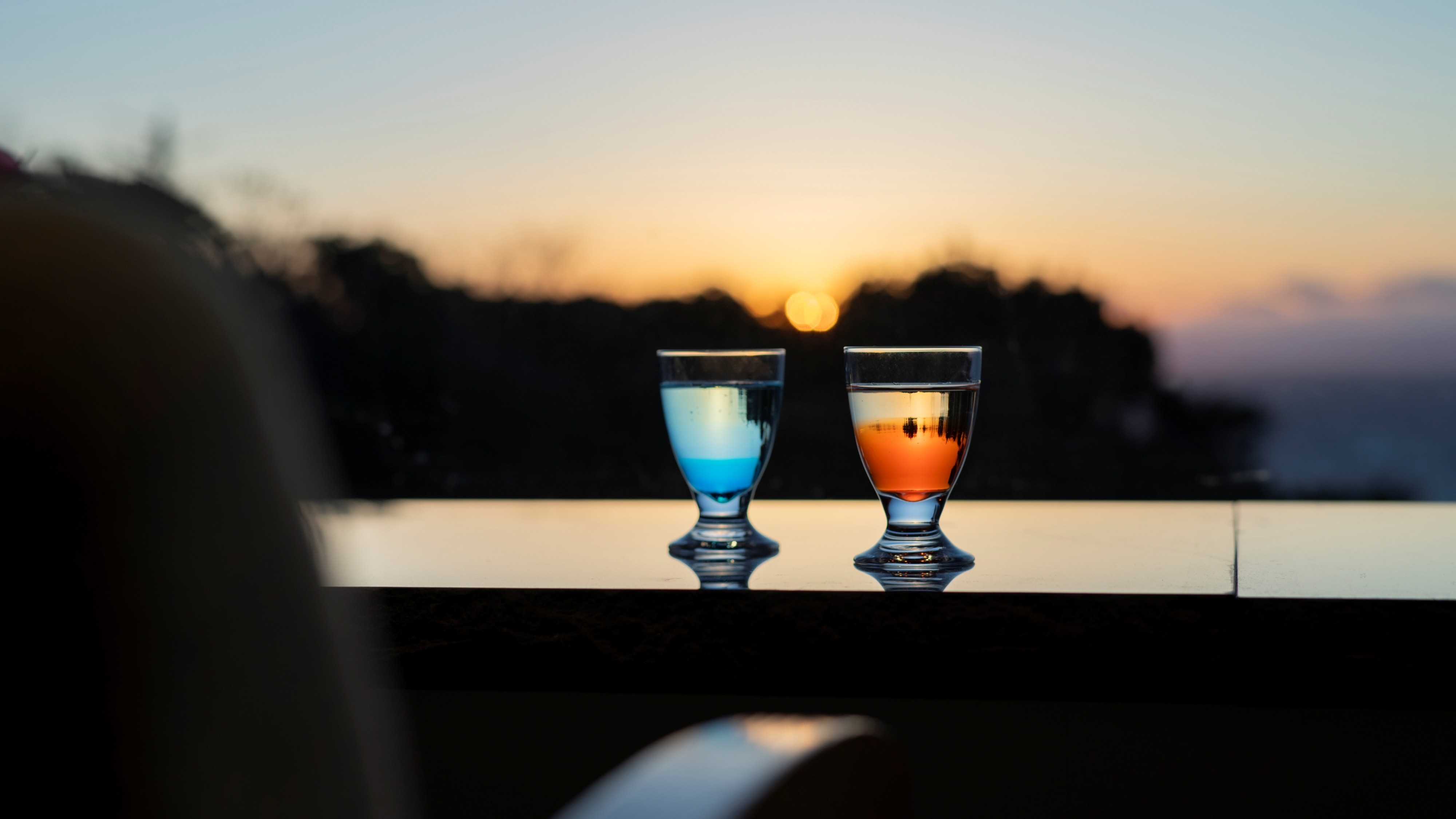 夕陽に乾杯♪