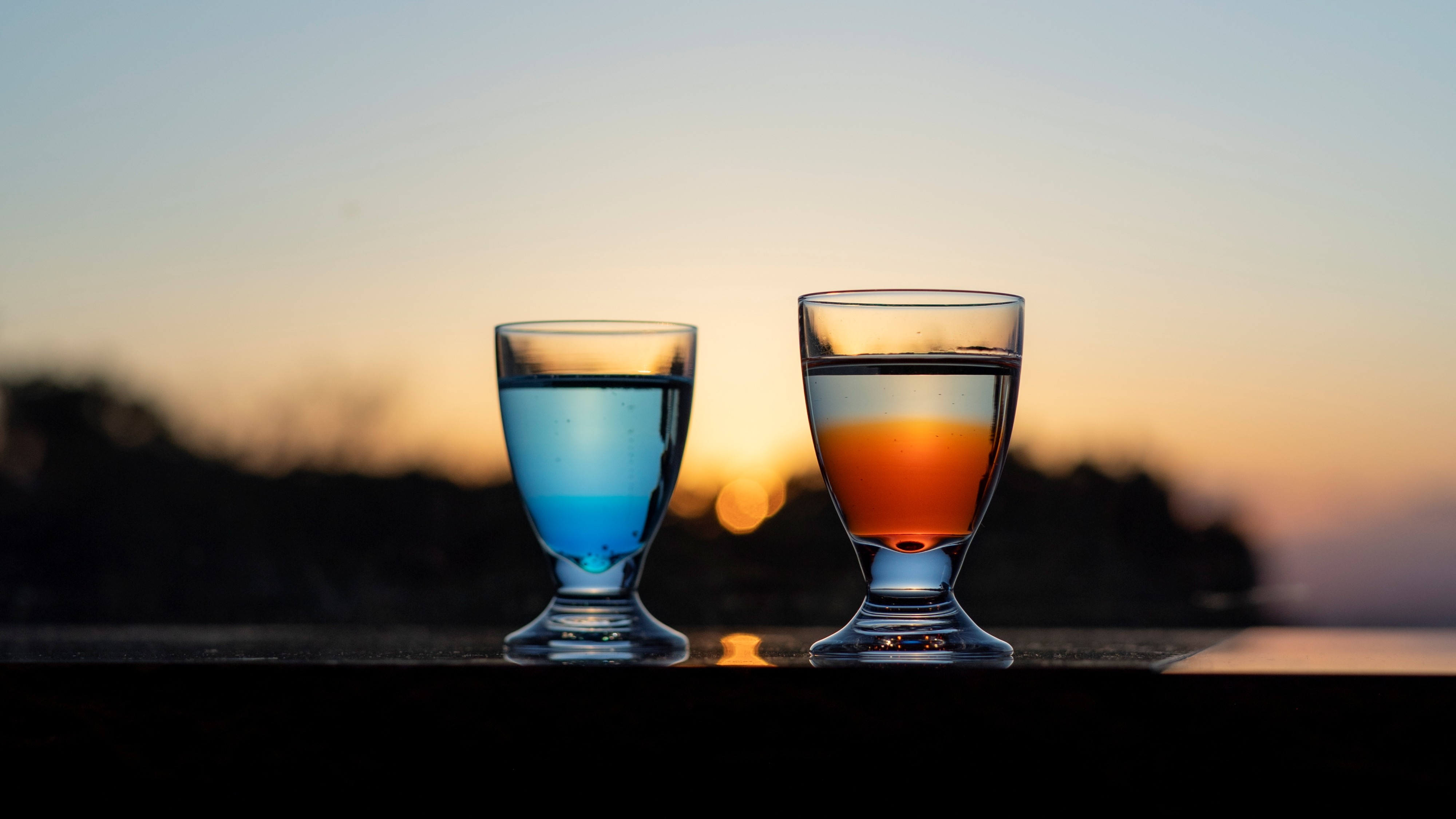 夕陽に乾杯♪