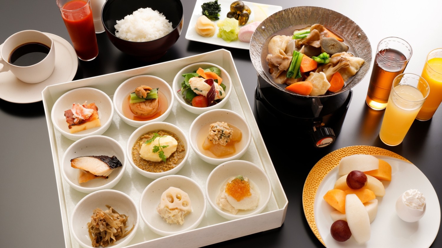 【朝食付き】豊沢川のせせらぎと地産の旬を楽しむ和の朝食　客室露天風呂付スイートの滞在をお気軽に