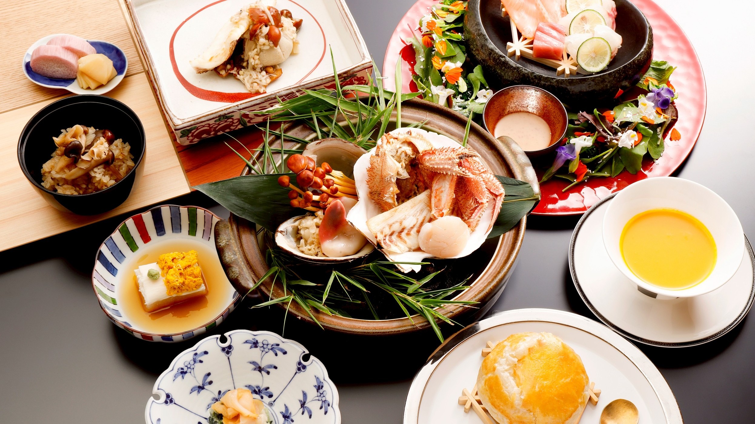 すいせん月会席