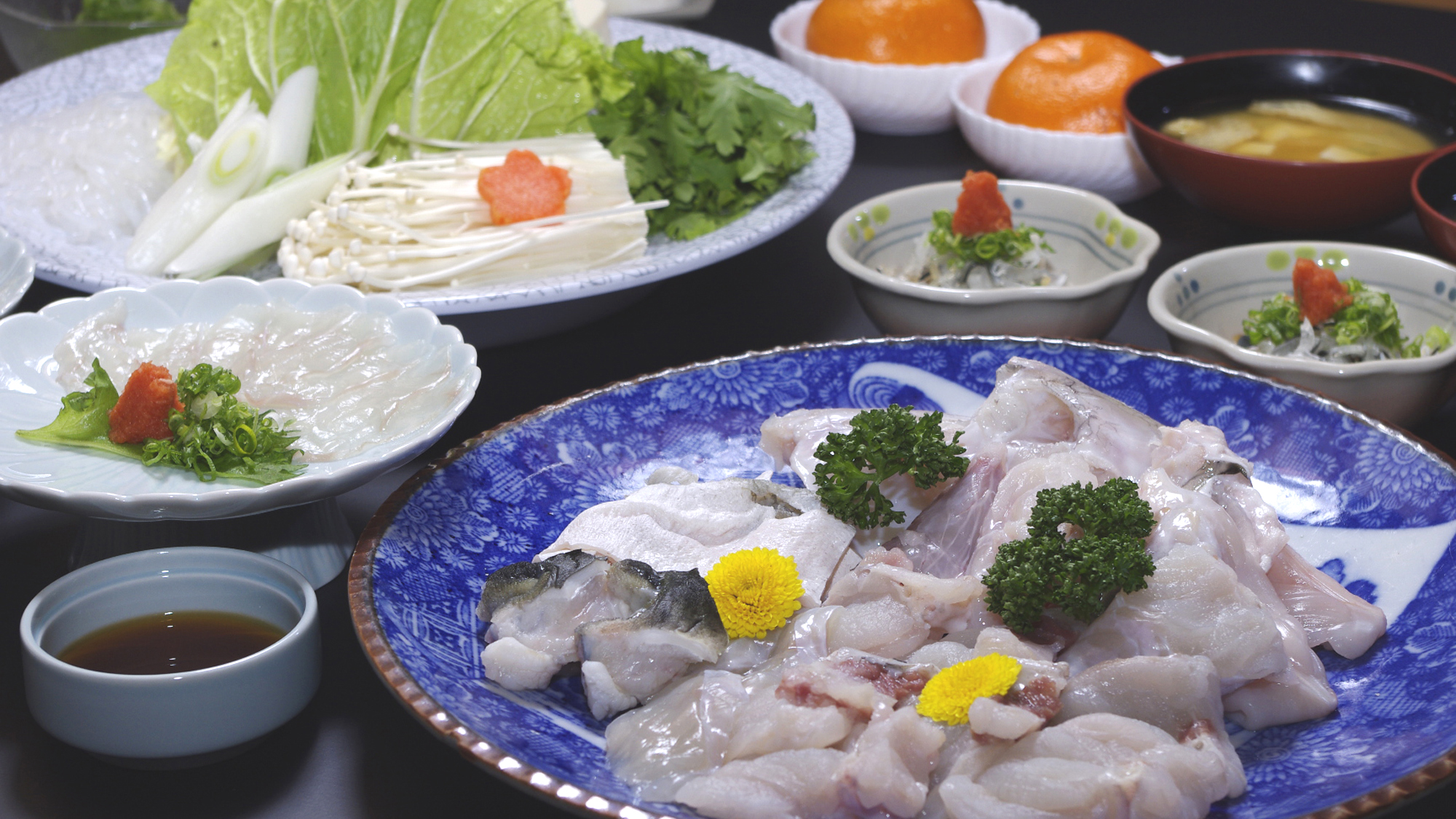 ３年トラフグフルコース