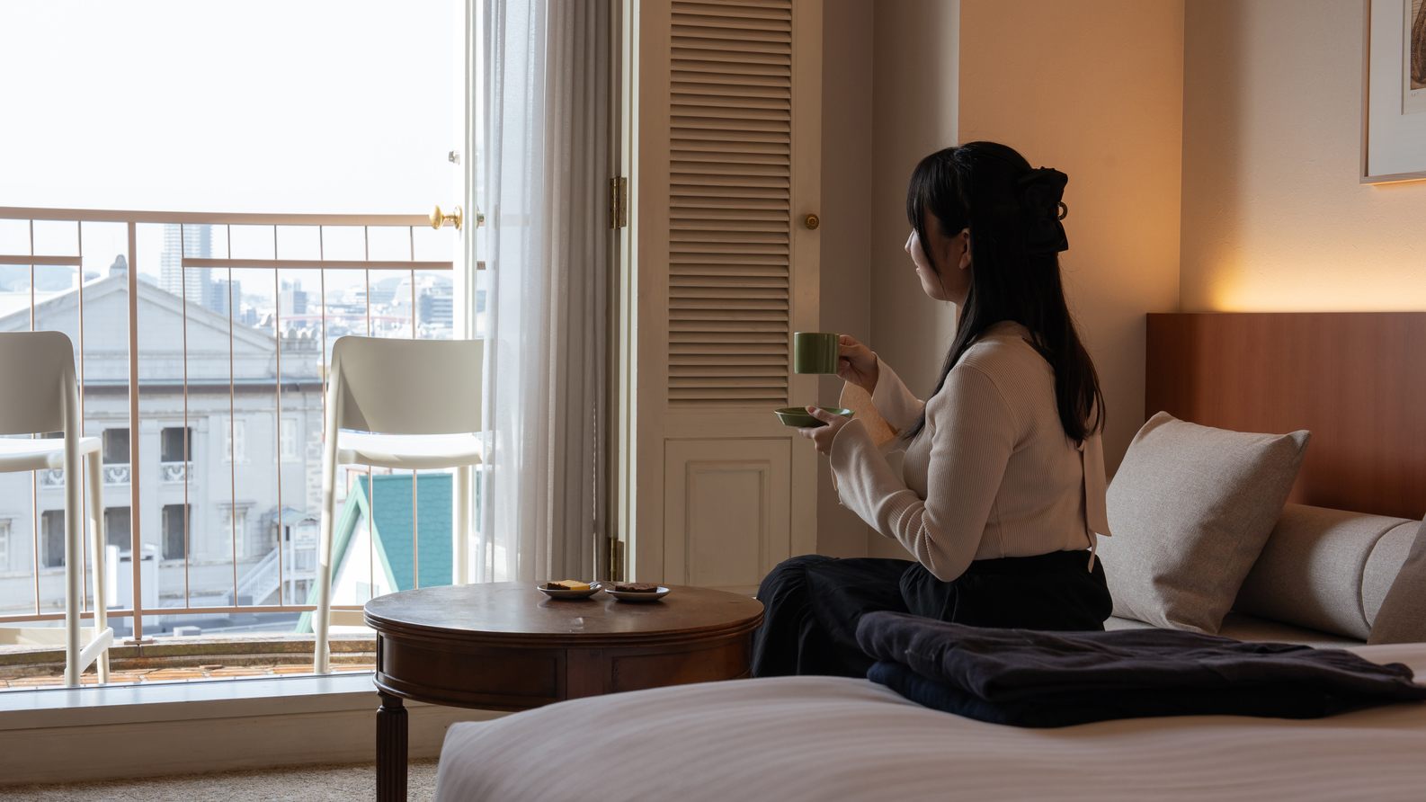 お部屋での過ごし