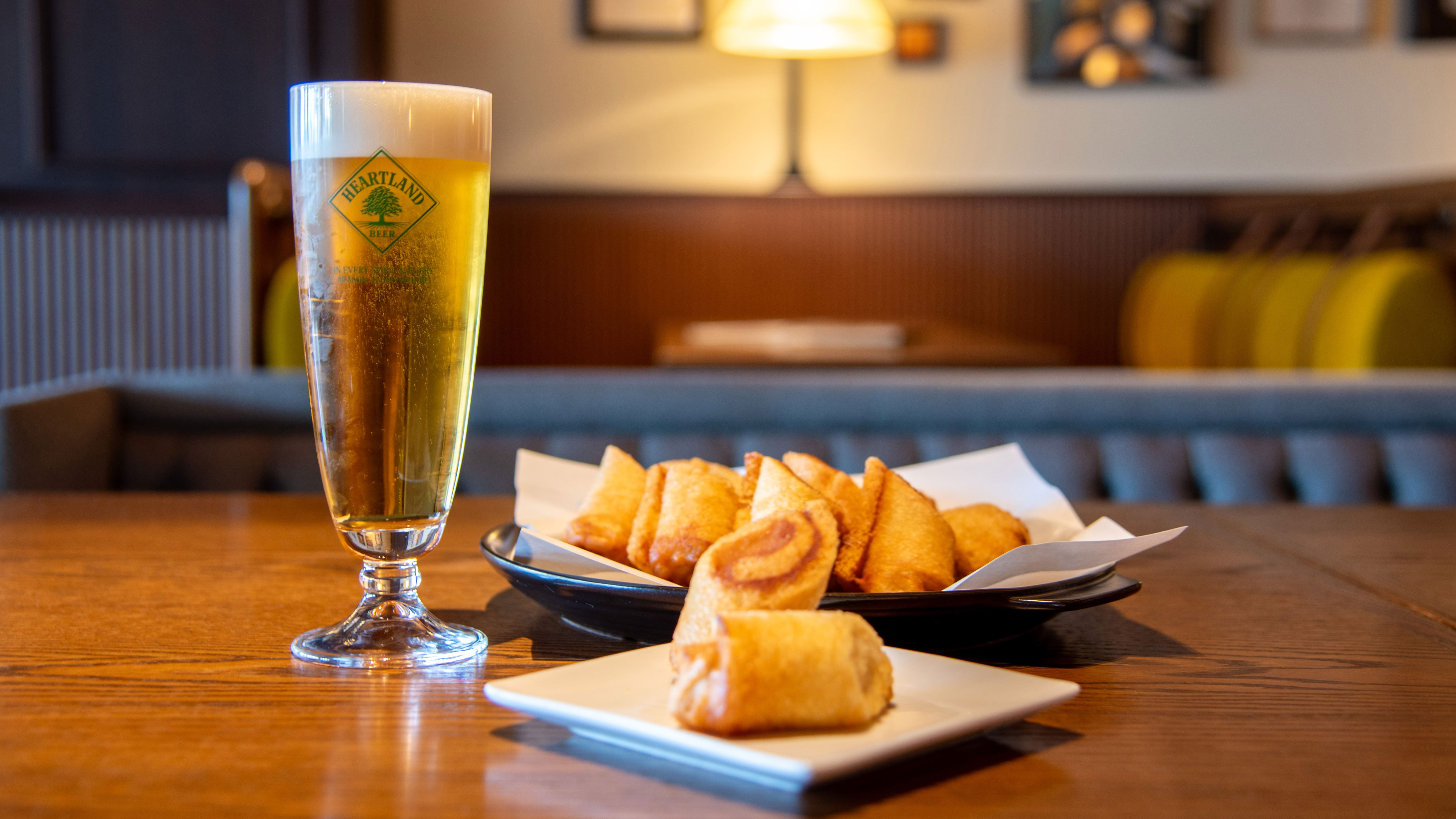 ハートランド生ビール×ハトシ　最高の組み合わせ