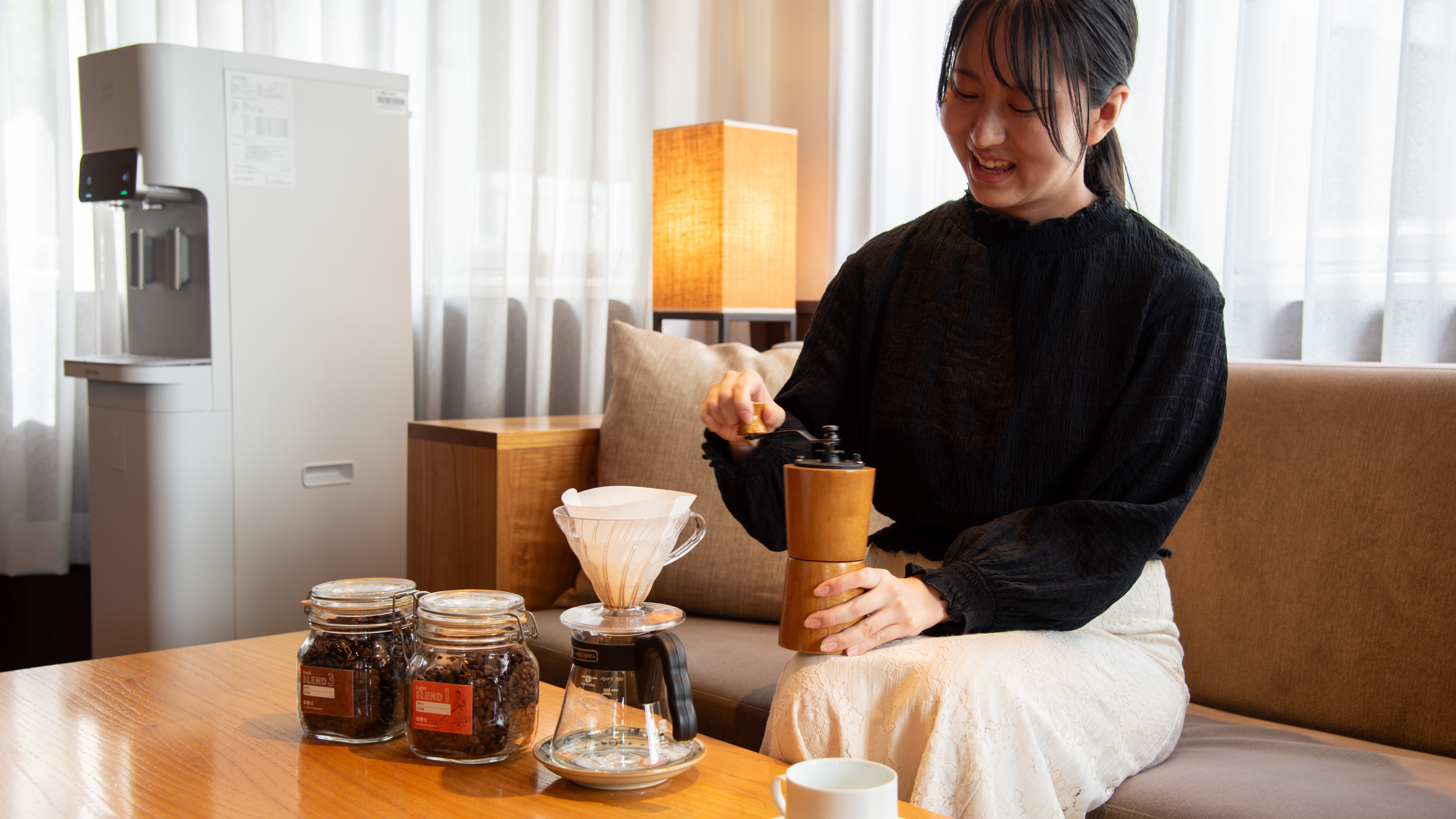 【樂ラウンジ】豆から淹れる珈琲