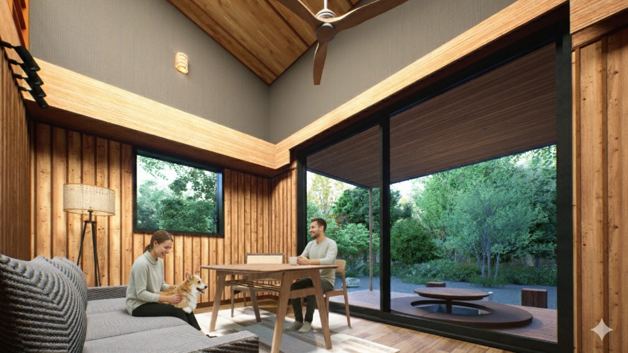 【愛犬と泊まる別邸×早割30】露天風呂・サウナ・プライベートドッグラン付きヴィラ＜夕朝食付／部屋食＞