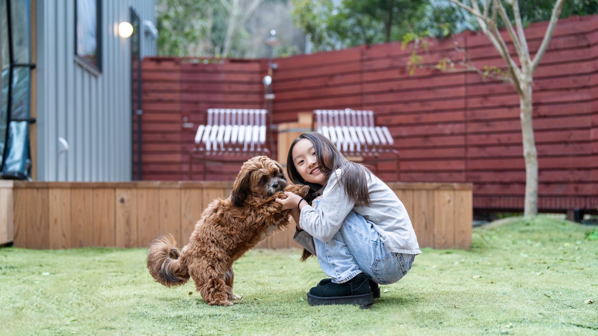 【OPEN記念】プライベートドッグラン付別邸で愛犬との旅＜夕朝食付／部屋食＞