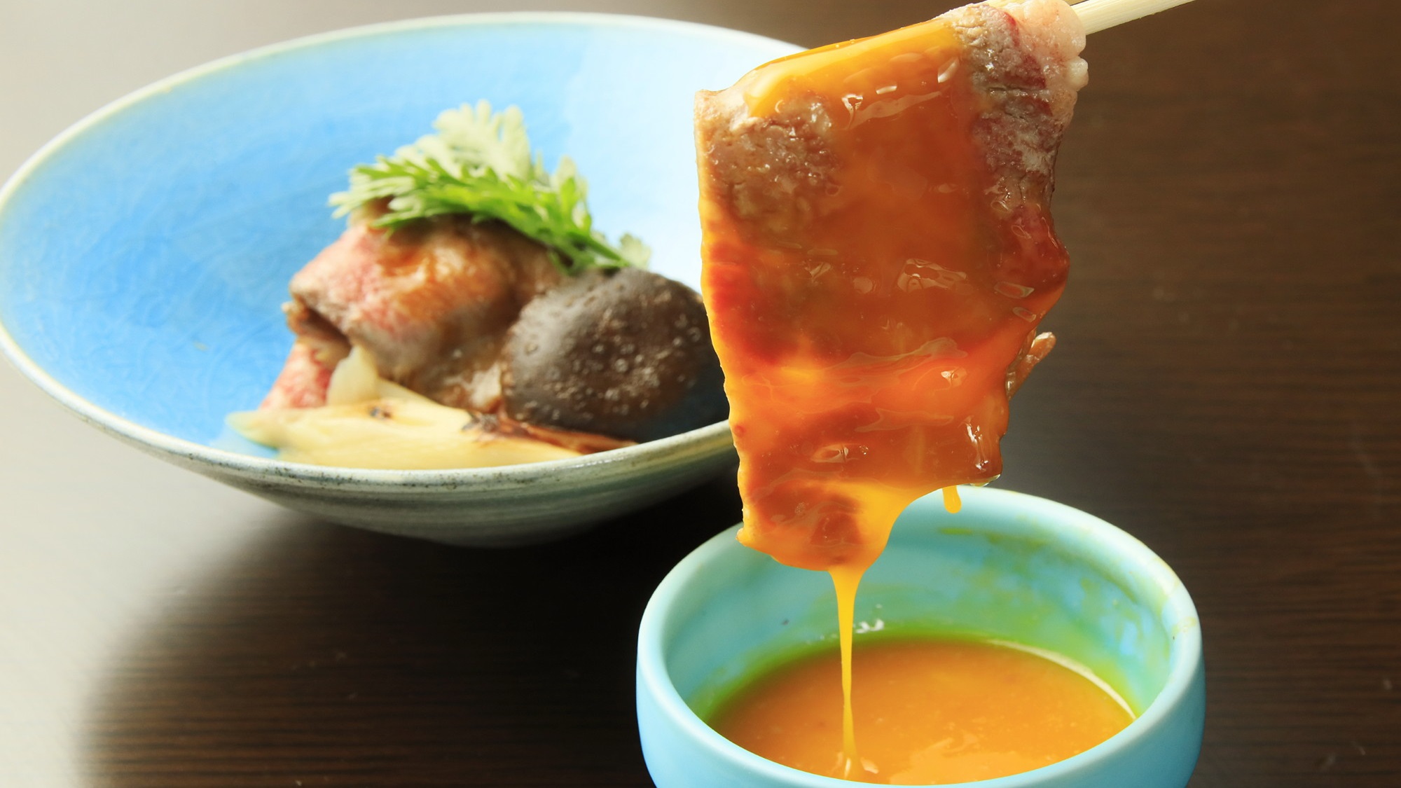 【早割20】“鉄板焼きすき”や金目鯛など当館だけの伊豆グルメが早割価格／レイトアウト＜熱海厳選会席＞