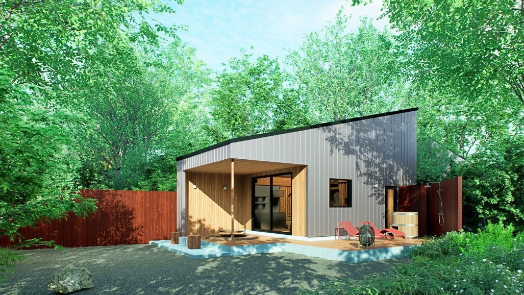 【別邸×早割30】露天風呂・サウナ・焚火テラス付きガーデンスイート＜夕朝食付／部屋食＞