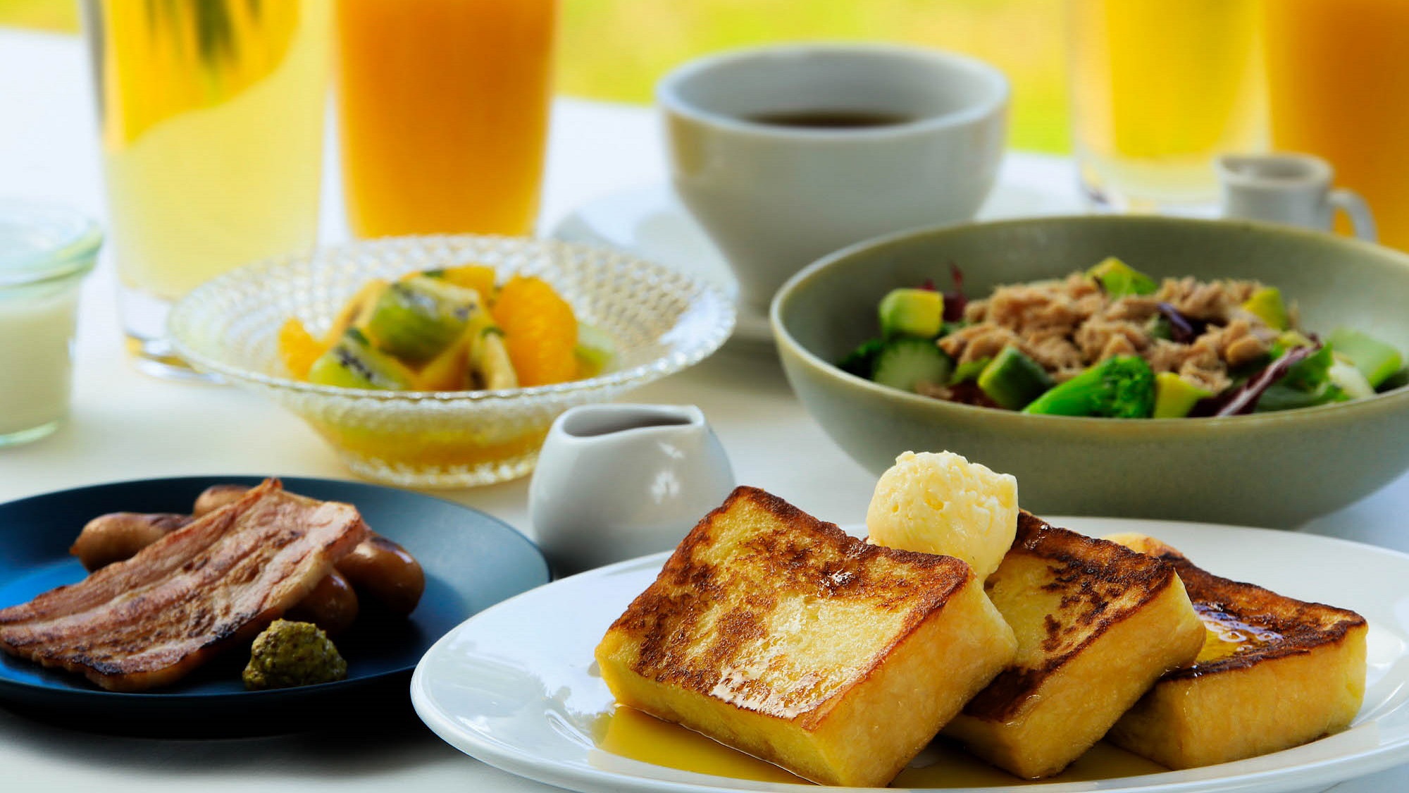 【朝食】名物フレンチトースト※イメージ