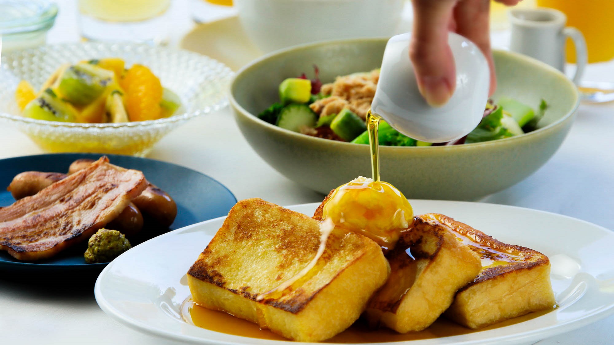 【朝食】名物フレンチトースト※イメージ