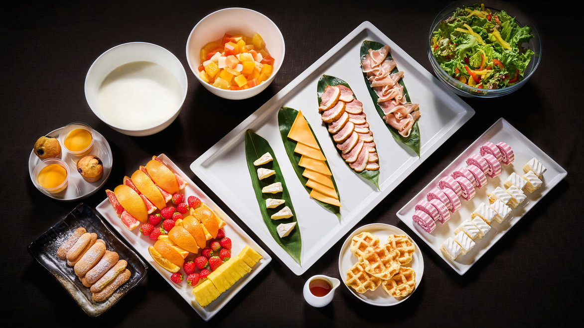 【Summer：朝食付き】地産地消にこだわった和洋ビュッフェ（眺望指定なし）