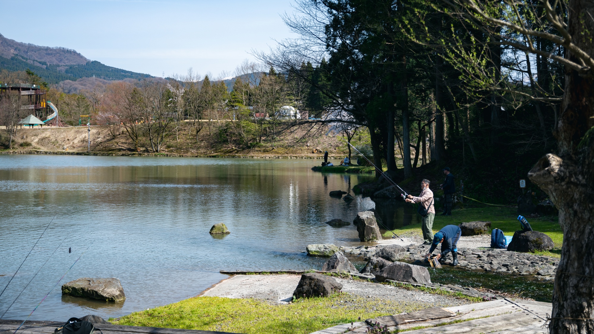 *【フィッシング】手ぶらでも楽しめる天湖森のフィッシング
