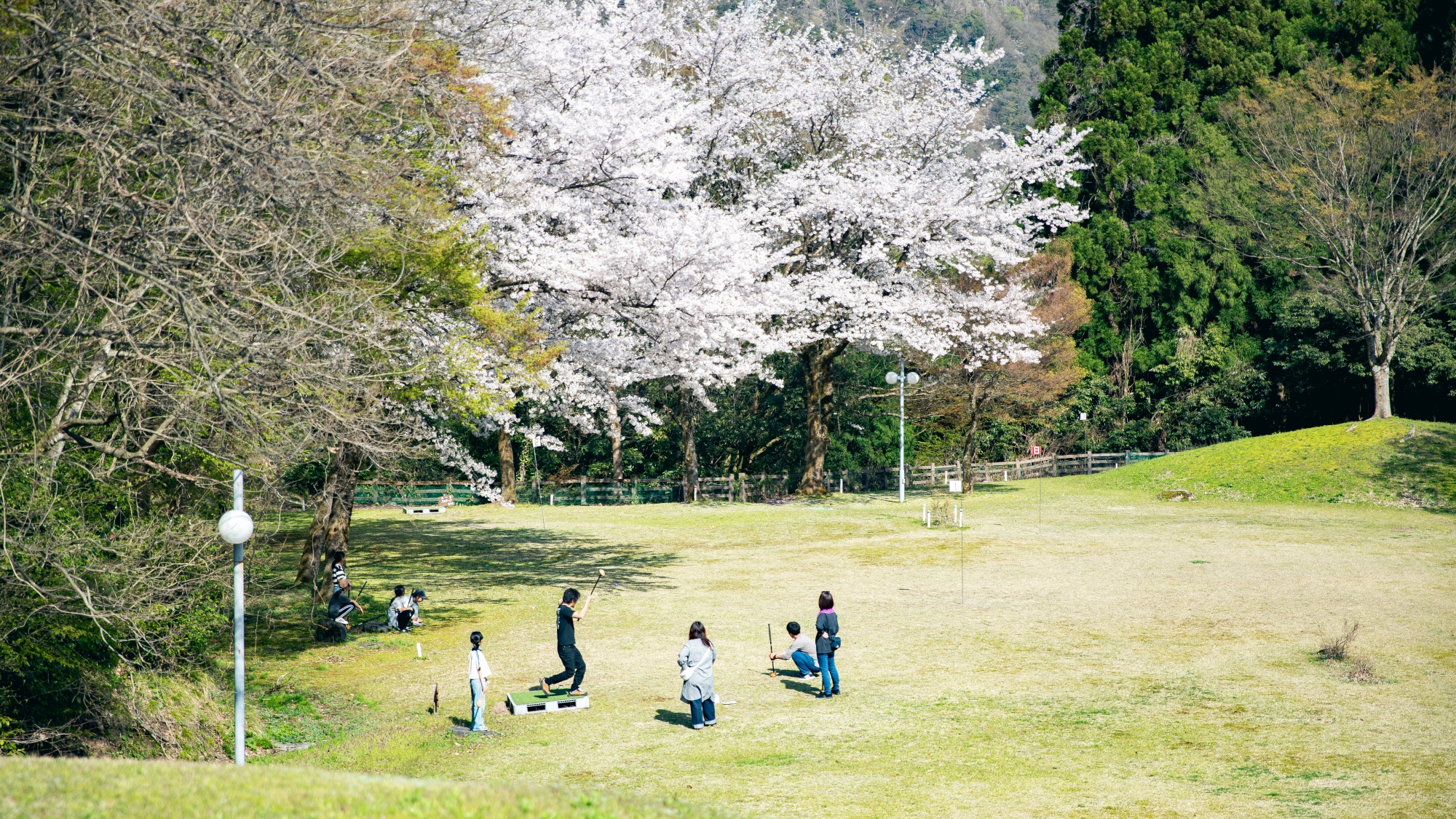*【パークゴルフ】全18ホールの起伏にとんだなかなかないレイアウトコース