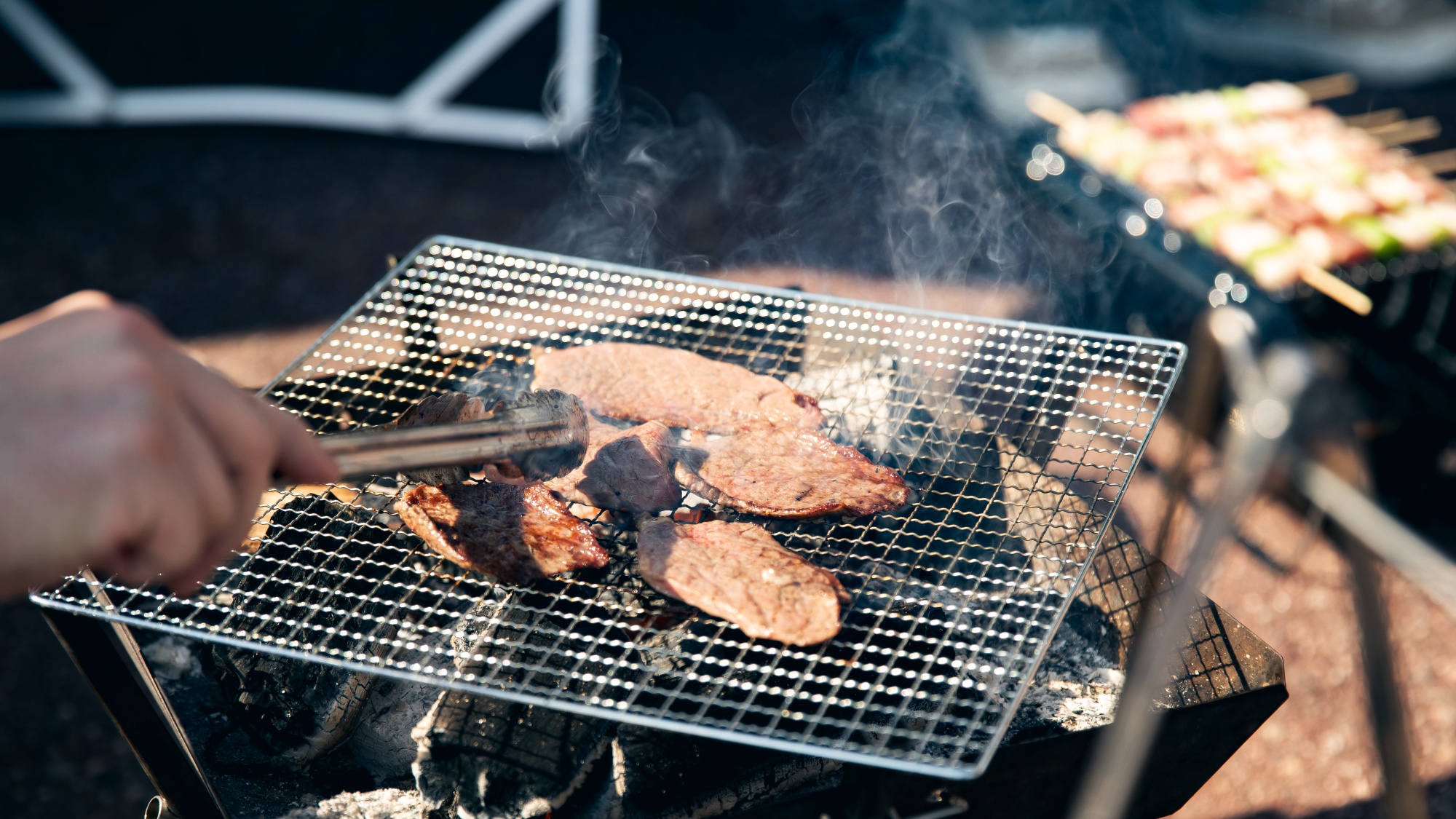 *【バーベキュー棟】みんなで囲む至福のひととき