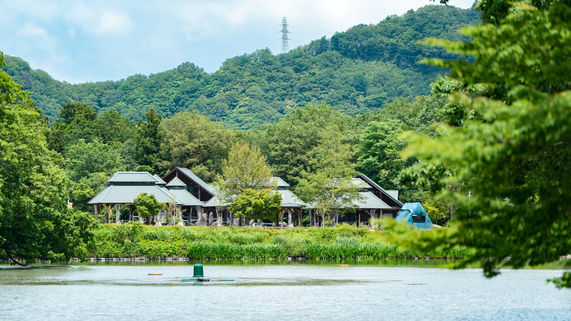 *【バーベキュー棟】水辺に広い空！静かで自然の豊かな空間でバーベキューを♪