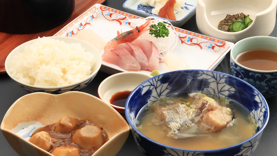 【料理】 夕食 ビシネス定食 一例