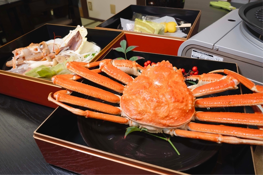 贅沢な蟹フルコース『祝膳』＋飲み放題付きプラン 【禁煙】