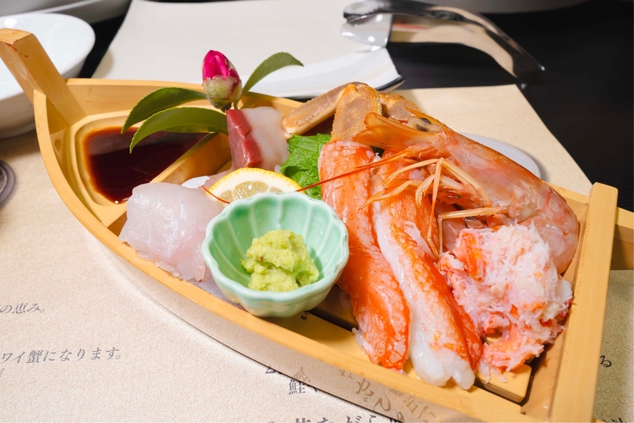 贅沢な蟹フルコース『祝膳』＋飲み放題付きプラン 【禁煙】