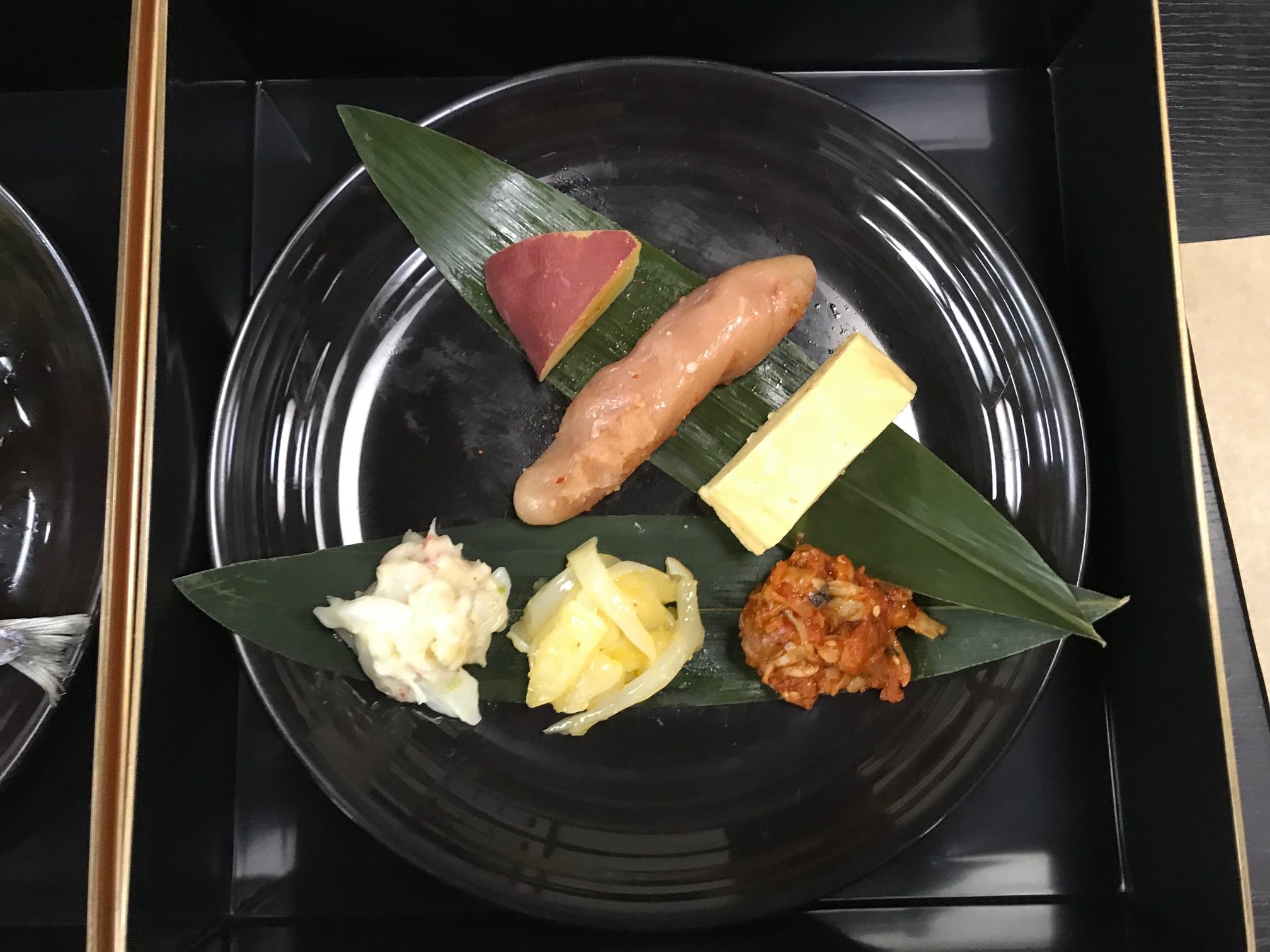 海鮮丼の材料（一例）です。