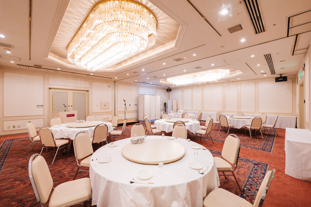 ネストホールは最大150名までご利用いただけます