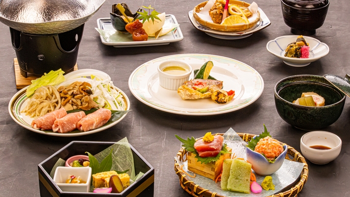 【土曜日がお得！】ポイントUPと夕食時ワンドリンク付で土曜をお得に…♪１泊２食付スタンダードプラン☆