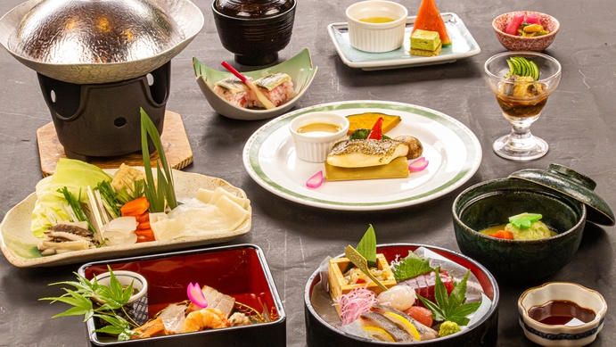 【土曜日がお得！】ポイントUPと夕食時ワンドリンク付で土曜をお得に…♪１泊２食付スタンダードプラン☆