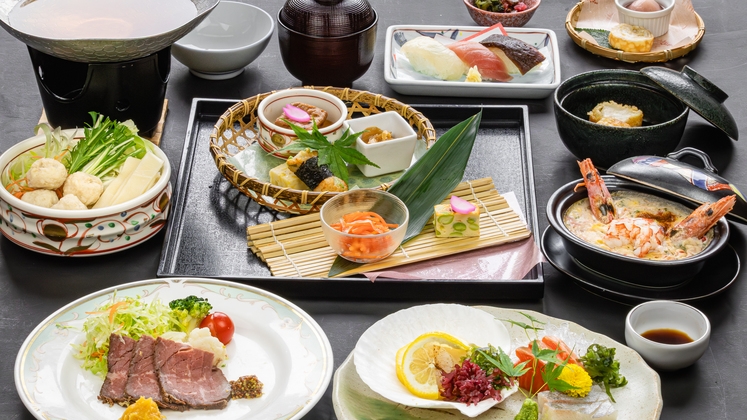 【土曜日がお得！】ポイントUPと夕食時ワンドリンク付で土曜をお得に…♪１泊２食付スタンダードプラン☆