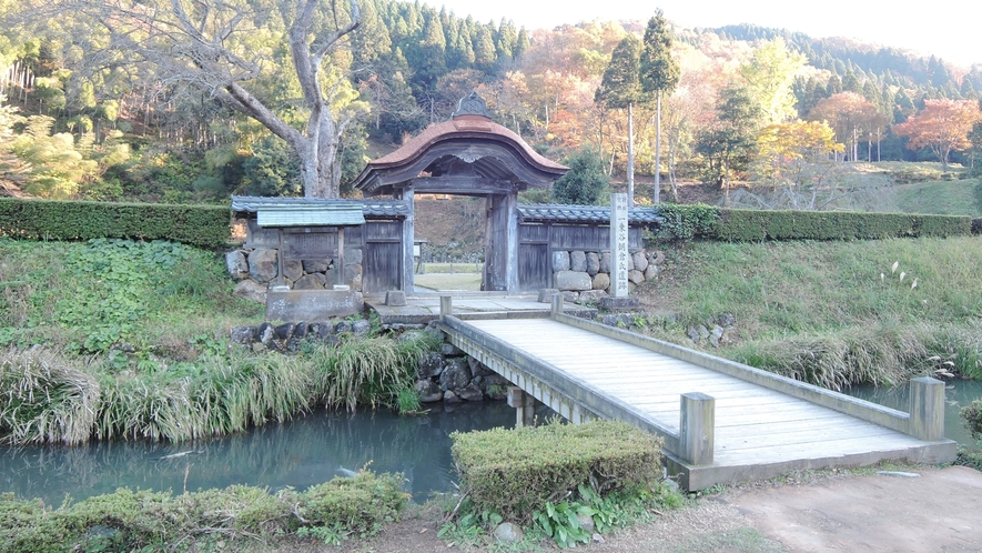 *【周辺観光】一乗谷朝倉氏遺跡