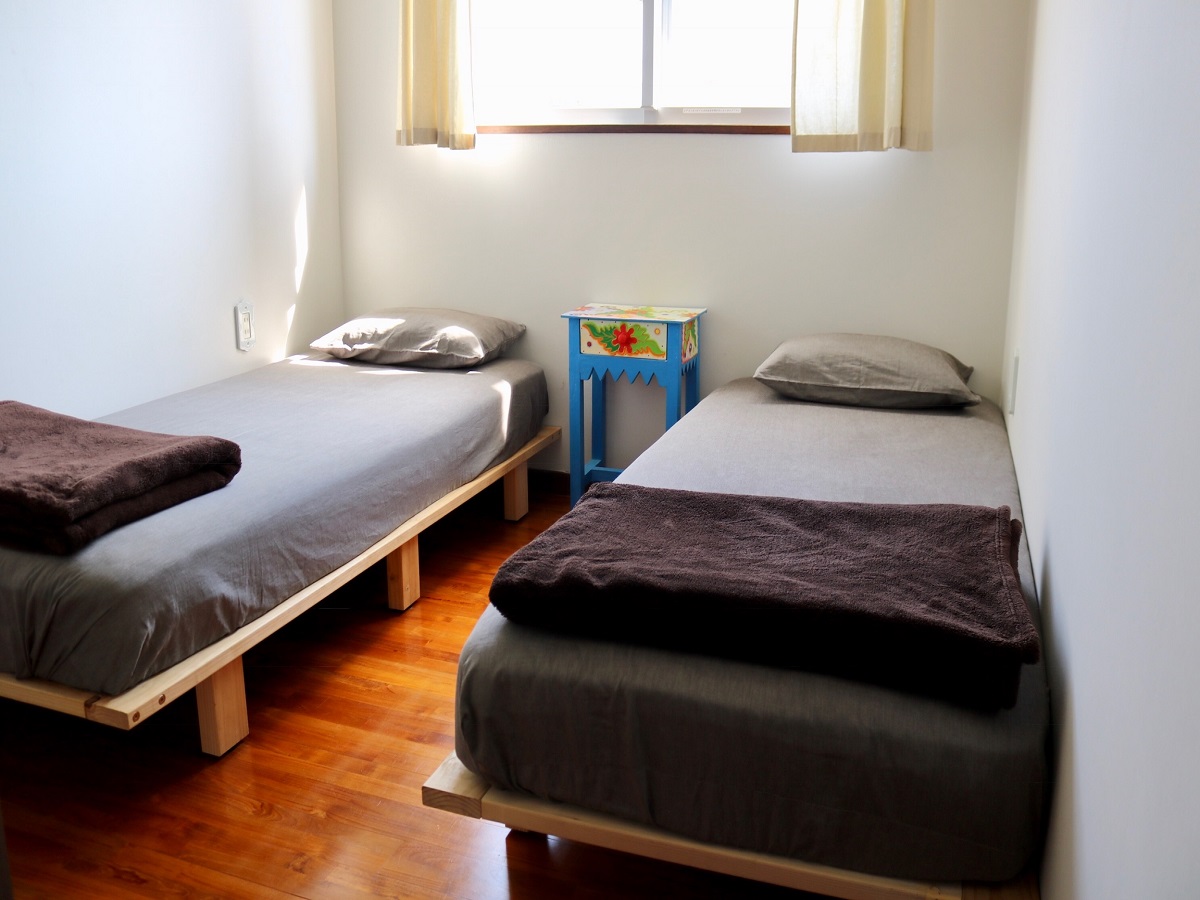 ツインのお部屋。