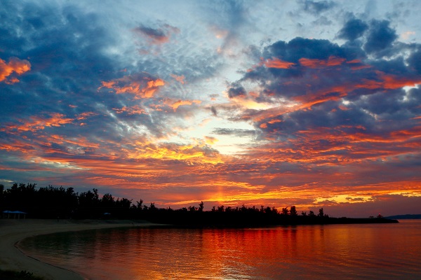 宿からの眺めです。