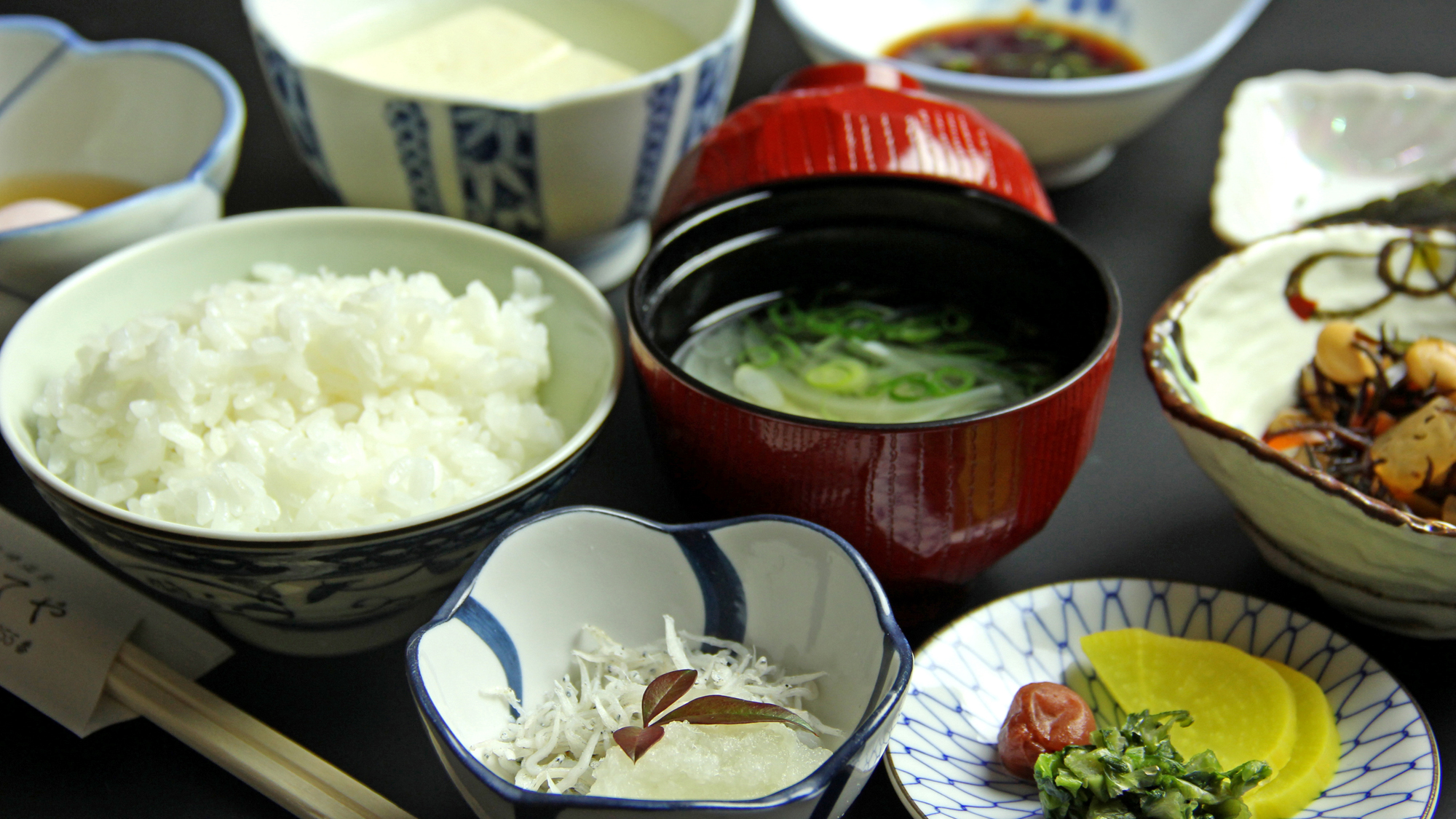 朝からうれしい和朝食