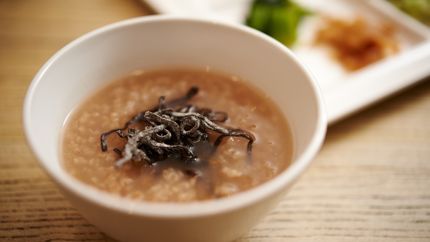 奈良名物茶がゆ！で一日の活力を♪