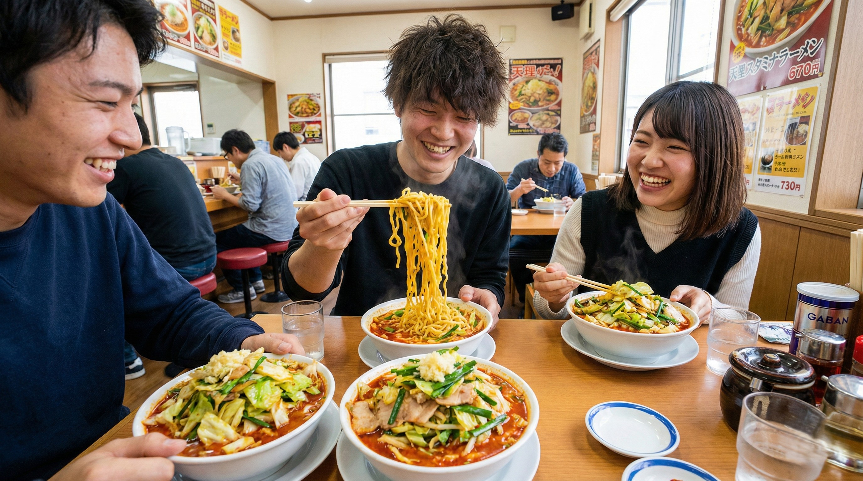 奈良名物スタミナラーメンでパワーを補給しよう※イメージ