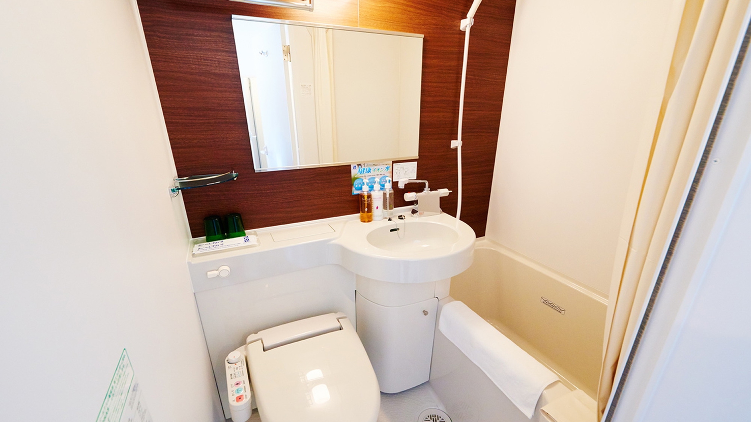 全室にユニットバス完備