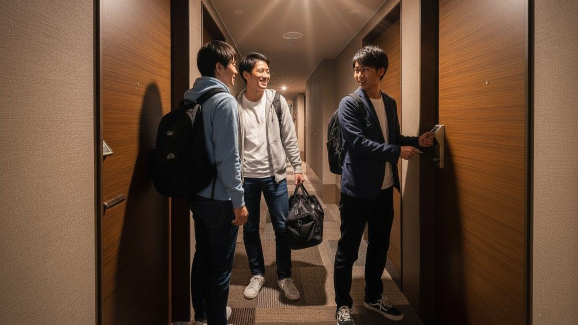 同フロア３部屋確約(部屋タイプお任せ)【３〜６名用】