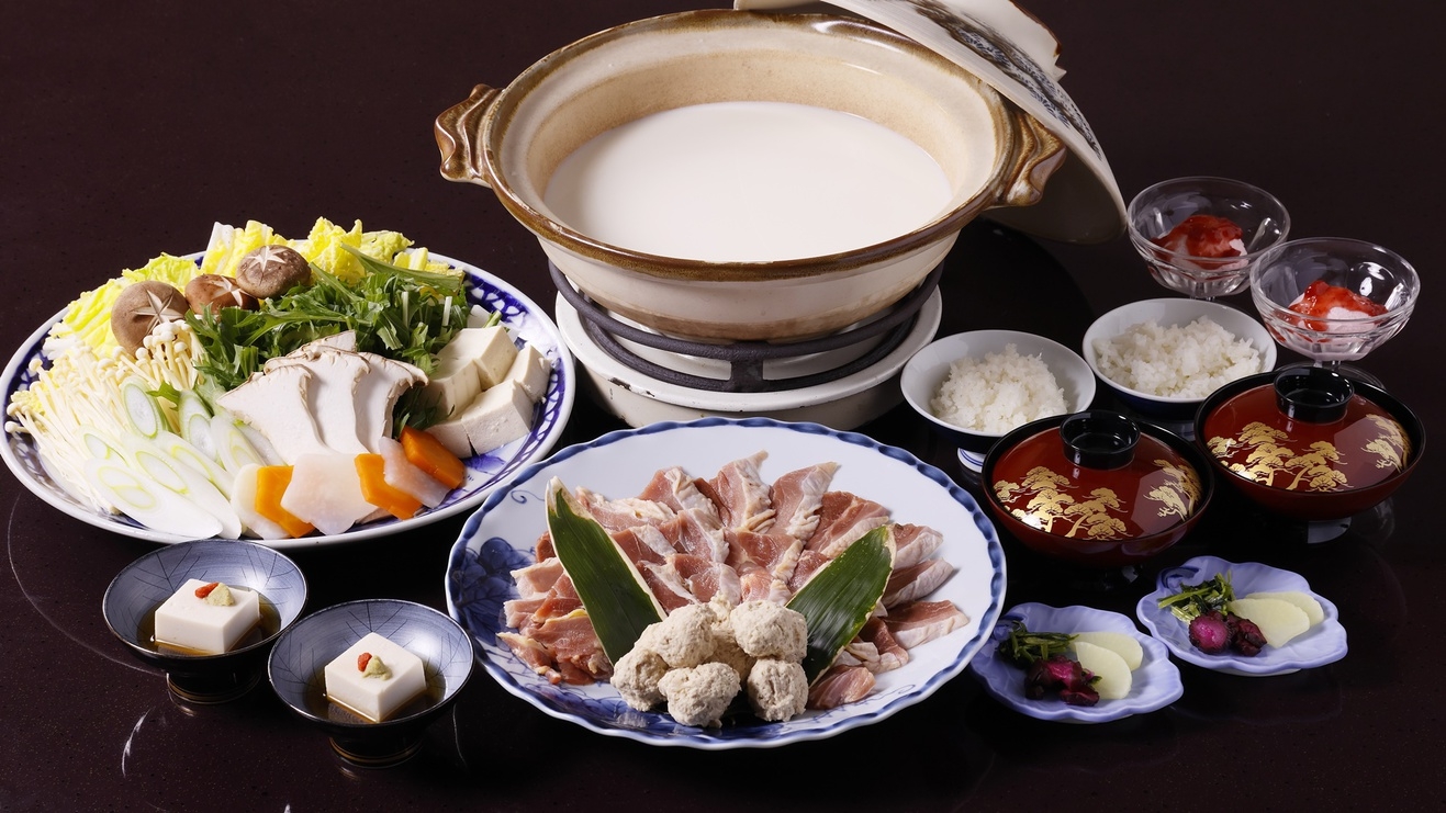 【選べるお鍋プラン】大和ポークのしゃぶしゃぶorぼたん鍋or大和肉鶏の飛鳥鍋　お好きなものをチョイス