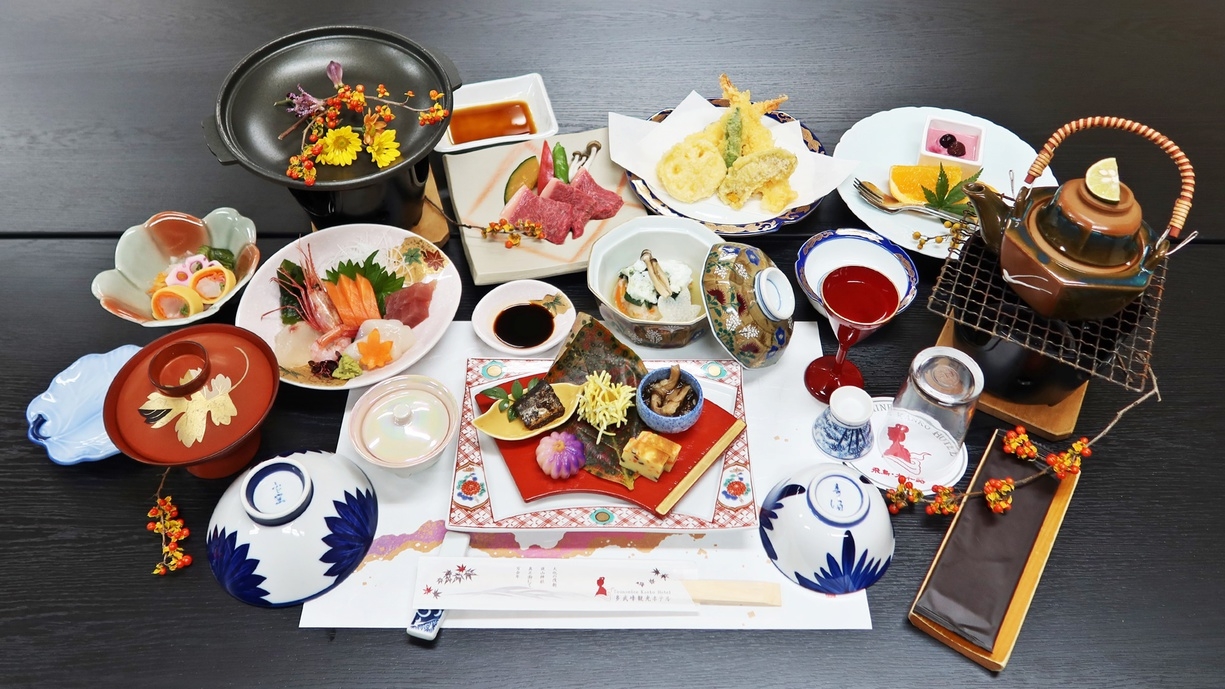 【楽天スーパーSALE】10％OFF【メインは奈良県産のお肉料理★】グレードアップ会席プラン♪