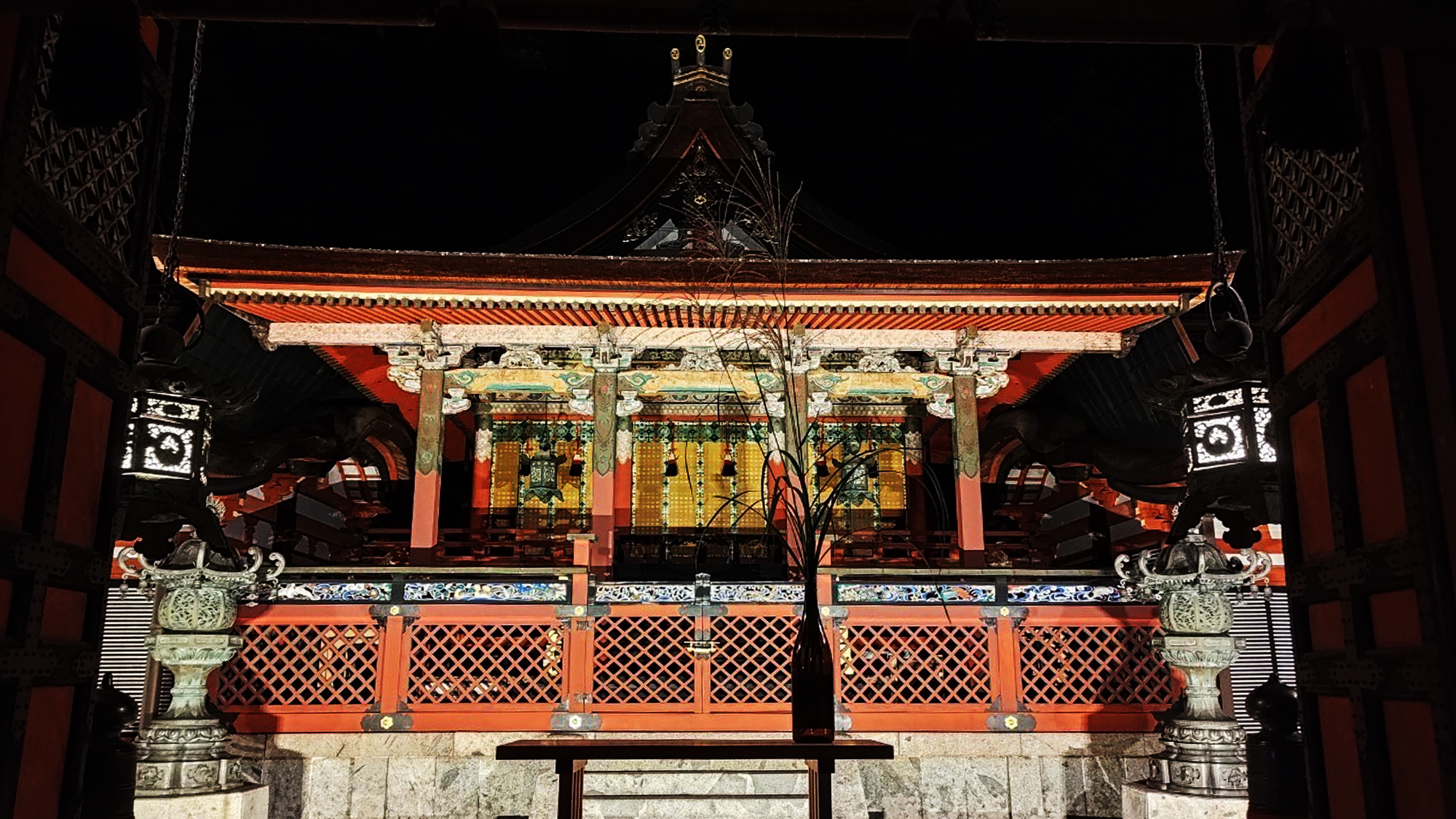 談山神社　「夜間拝観」