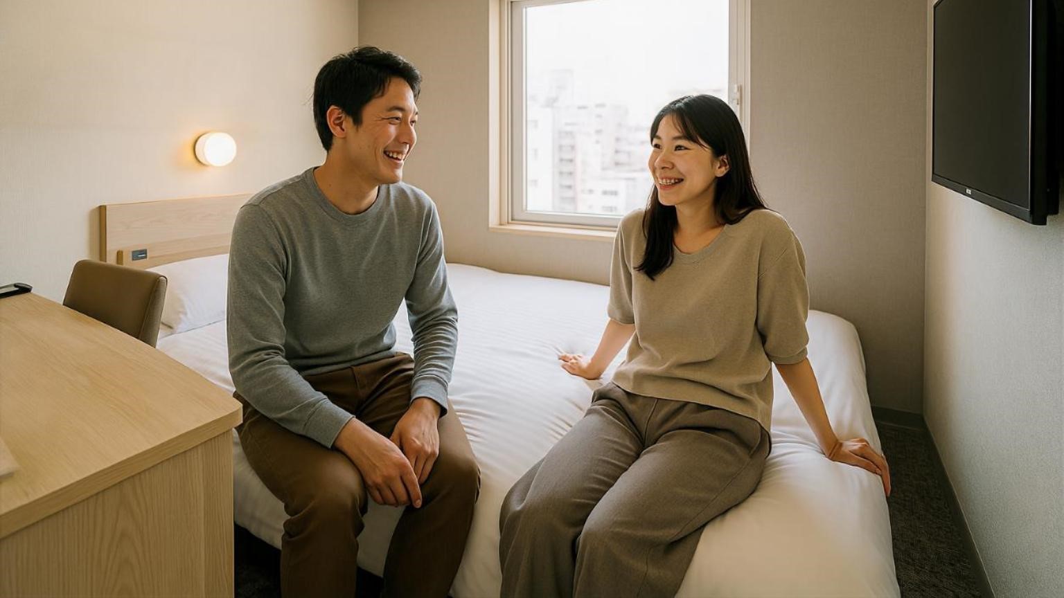 会話も盛り上がるくつろぎのお部屋です　※使用感イメージ