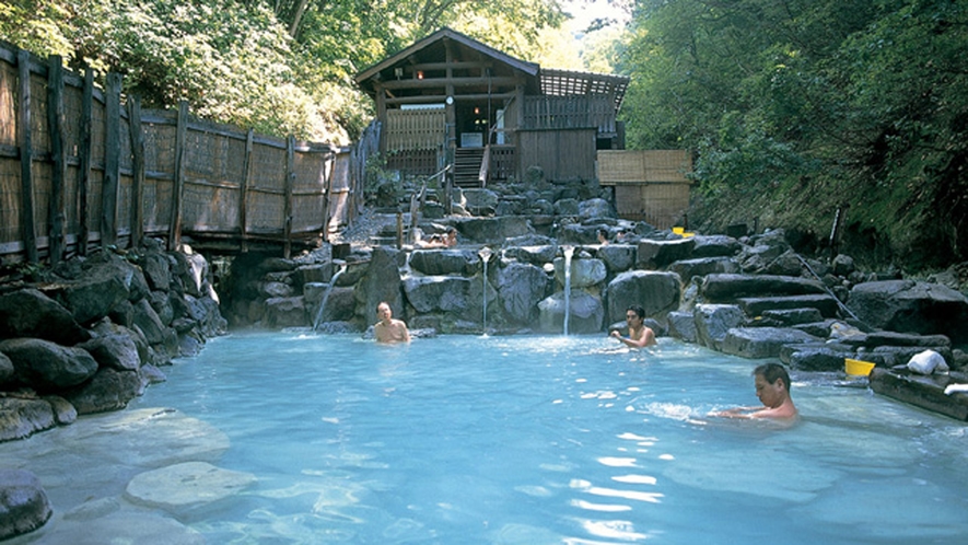 #【共同浴場】蔵王温泉の共同浴場で一番人気！「大露天風呂」※冬期は閉鎖となります